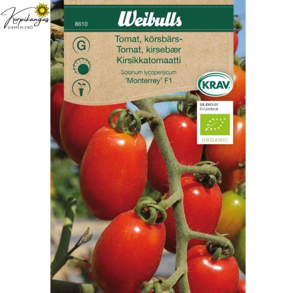 Kirsikkatomaatti, Luomu